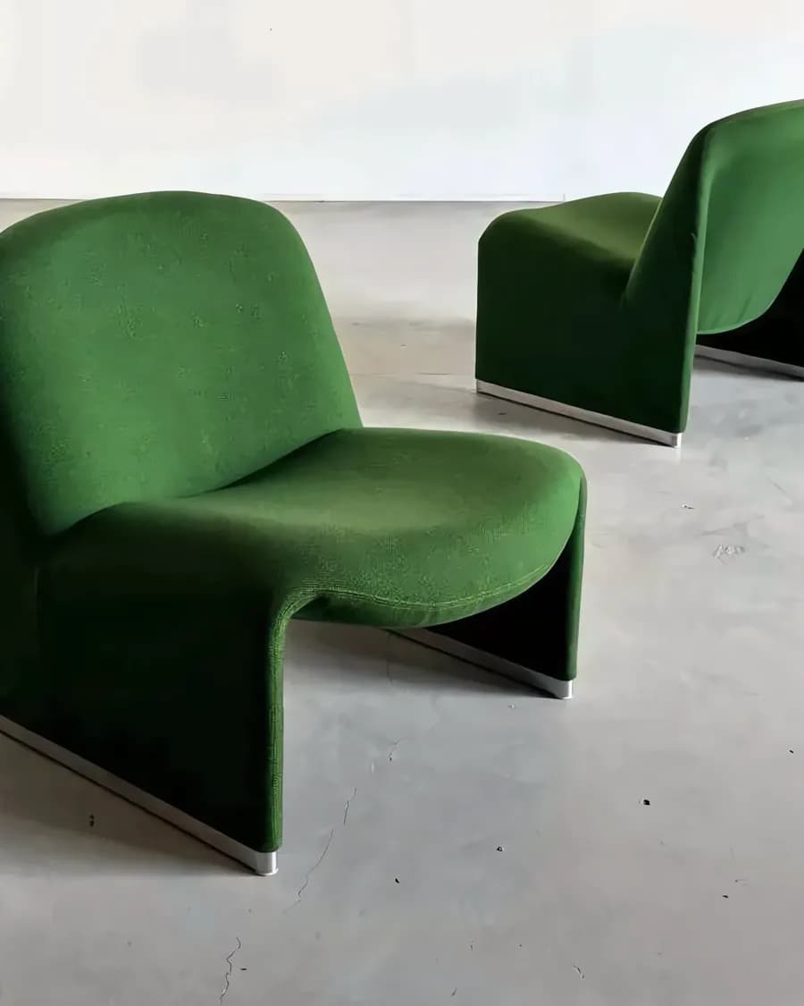 Комплект кресел Alky от Джанкарло Пиретти для Anonima Castelli, Италия, 1970-е