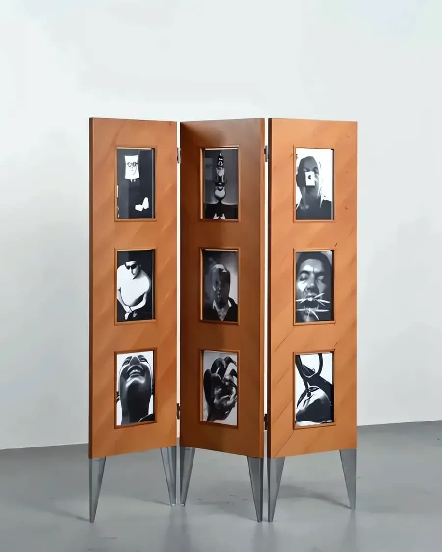 Ширма Paravent de l'Autre от Филиппа Старка для Driade Aleph, 1991