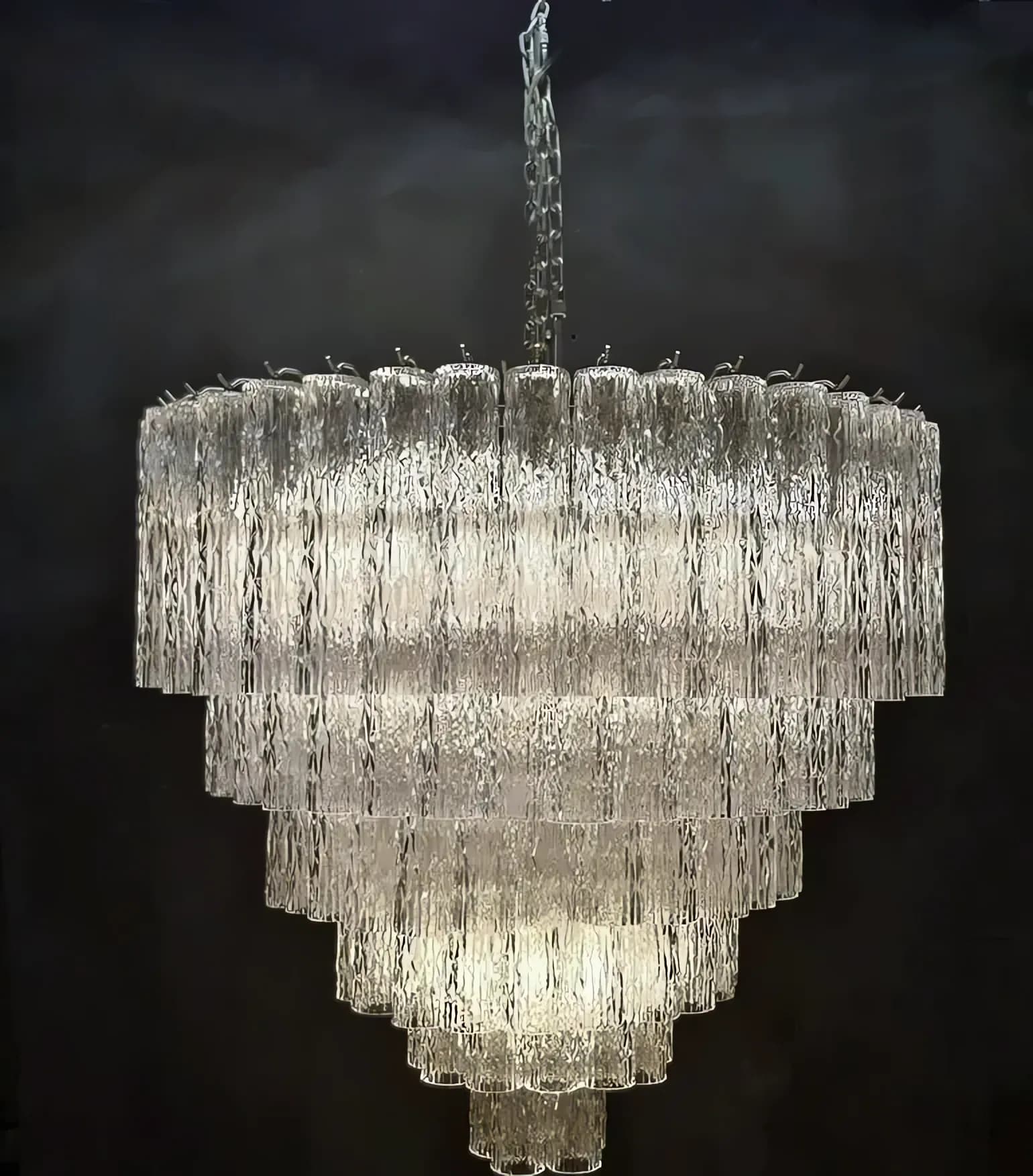 Большая люстра Murano Tronchi, Venini, 92 см — 01.webp (enhanced)