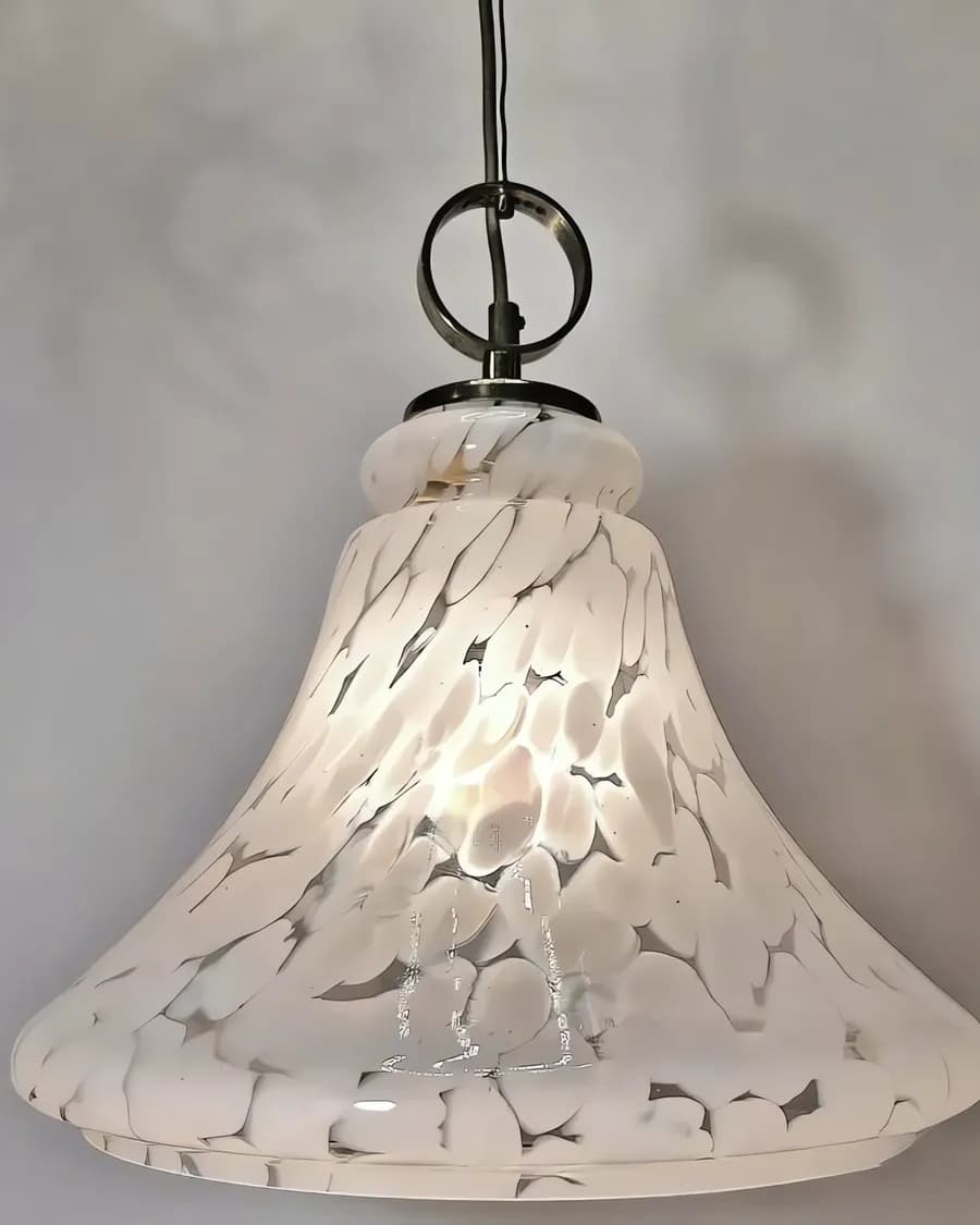 Итальянский подвесной светильник из муранского стекла, 1960–1970-е