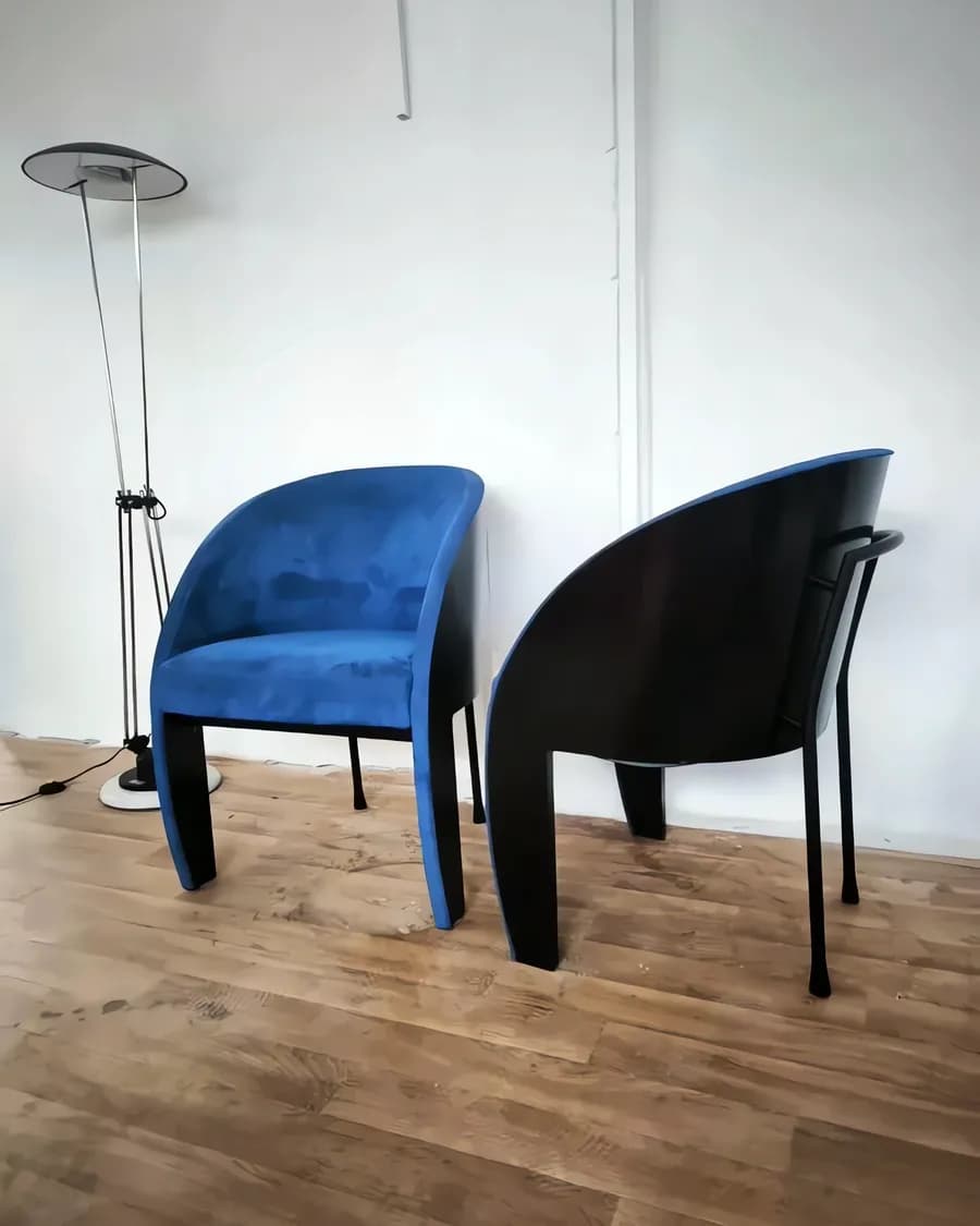 Пара французских кресел от Ligne Roset, 1980-е