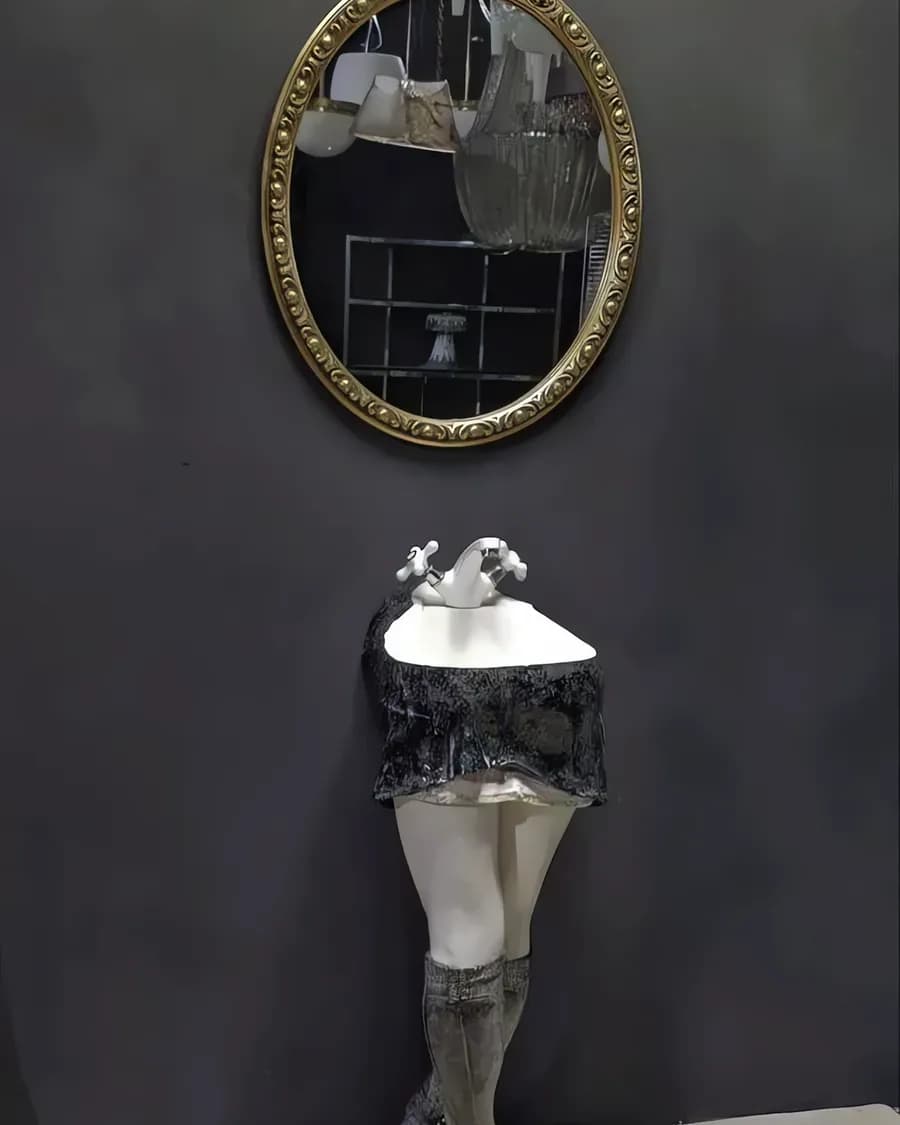 Скульптурный умывальник Cors Ceramics, Ирландия, 1980–1990-е