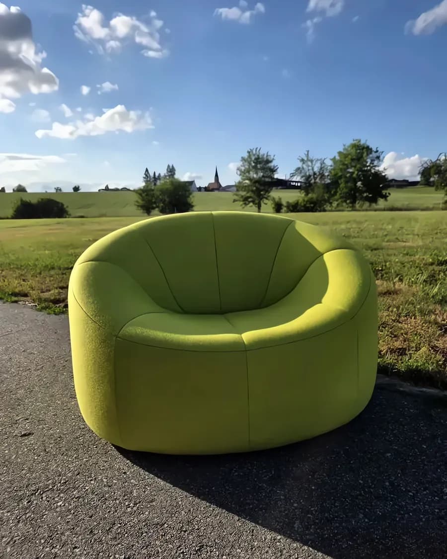 Кресло Pumpkin от Пьера Полена для Ligne Roset